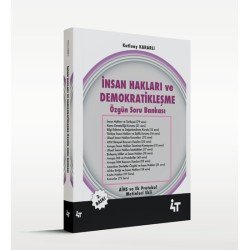 İNSAN HAKLARI VE DEMOKRATİKLEŞME ÖZGÜN SORU BANKASI 3.BASKI