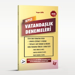 KPSS VATANDAŞLIK DENEMELERİ 2.BASKI